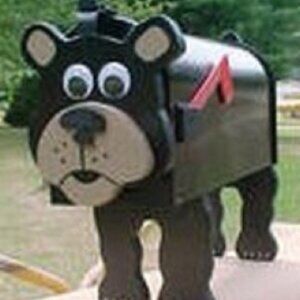 NEW Black Bear Mailbox Rustic Grizzly Bears